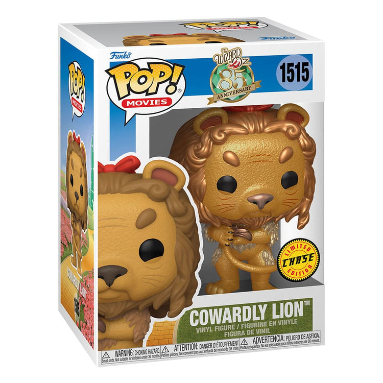 Funko Pop! Movies #1515 The Wizard of Oz POP! Movies Vinyl Figure Cowardly Lion (CHASE)