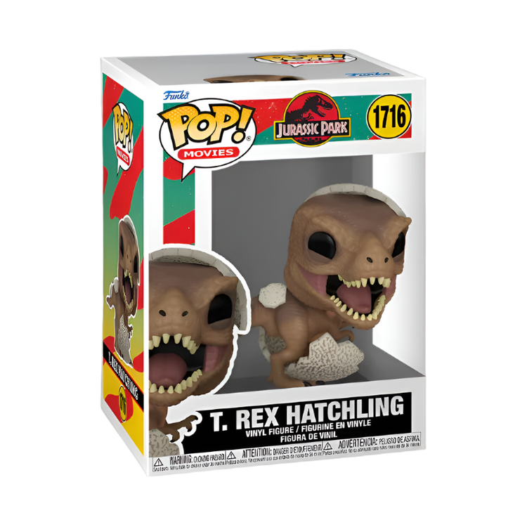 Funko Pop! Movies #1716 Jurassic Park Hatchling POP! Movies Vinyl Figure Tyrannosaurus Re