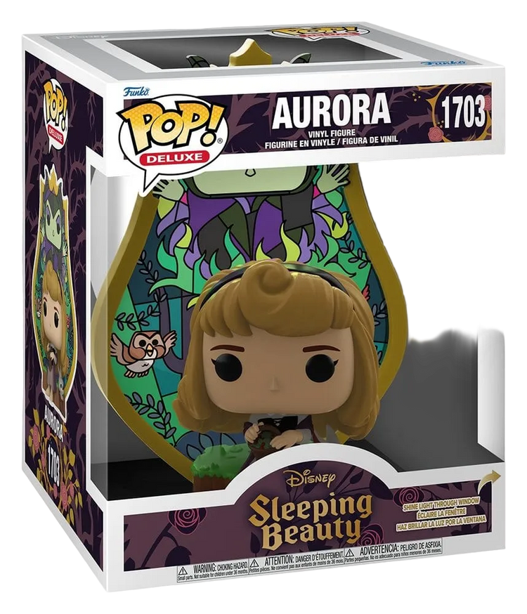 PRE ORDER Funko Pop! Disney #1703 Deluxe Vinyl Figure Aurora (Glass)