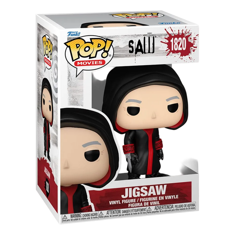 Funko Pop! Movies #1820 Saw POP! Movies Vinyl Figure Jigsaw