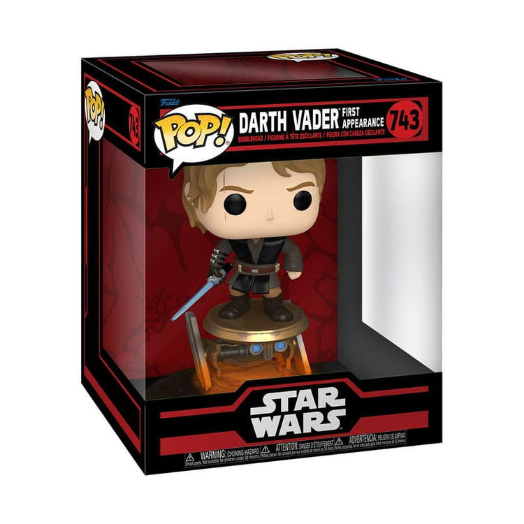 Funko Pop! Star Wars #743 Star Wars: Dark Side POP! Ride Deluxe Vinyl Figure Darth Vader (First Appearance)