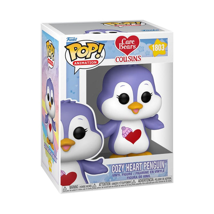 Funko Pop! Animation #1803 The Care Bears POP! Animation Vinyl Figure Cozy Heart Penguin