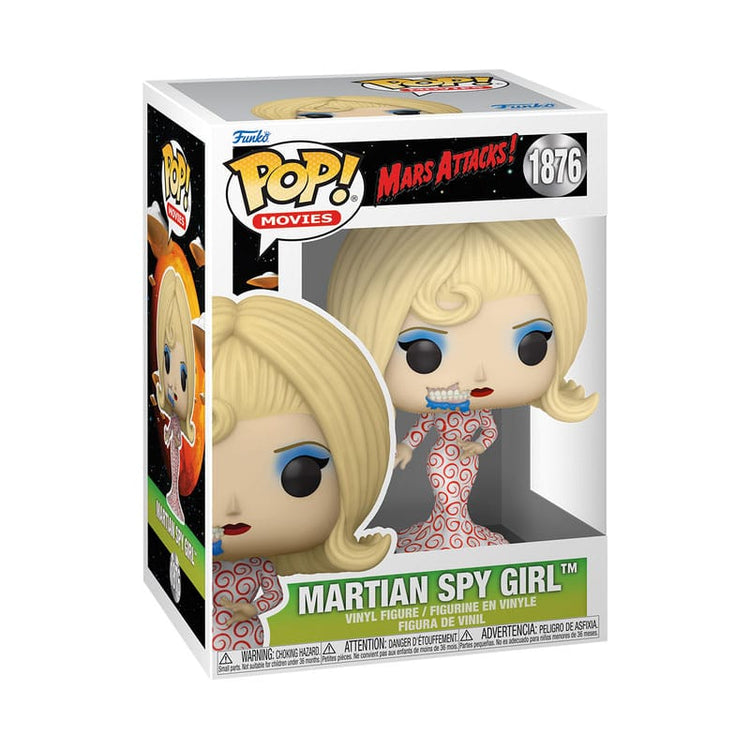 Funko Pop! Movies #1876 Mars Attacks POP! Movies Vinyl Figure Spy Girl