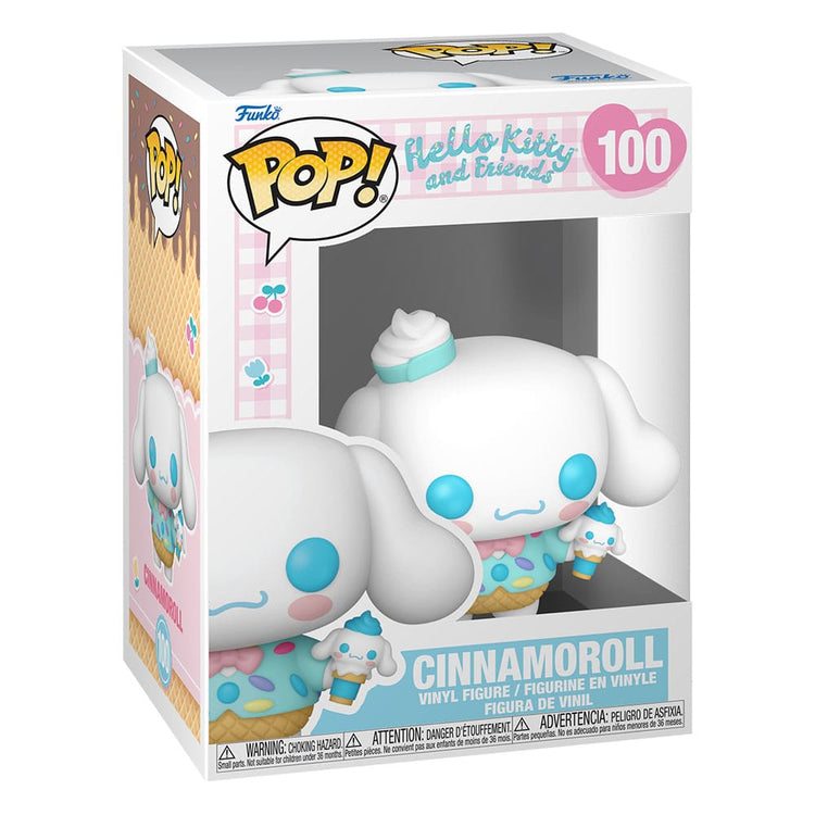Funko Pop! Animation #100 Sanrio POP! Animation Vinyl Figure Hello Kitty- Cinnamoroll (IC)