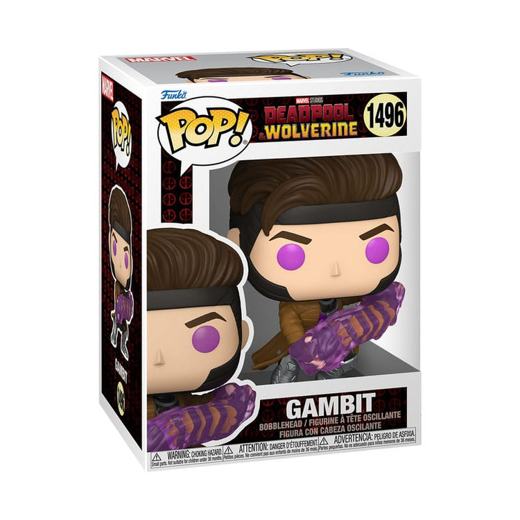 Funko Pop! Marvel #1496 Deadpool 3 POP! Marvel Vinyl Figure Gambit