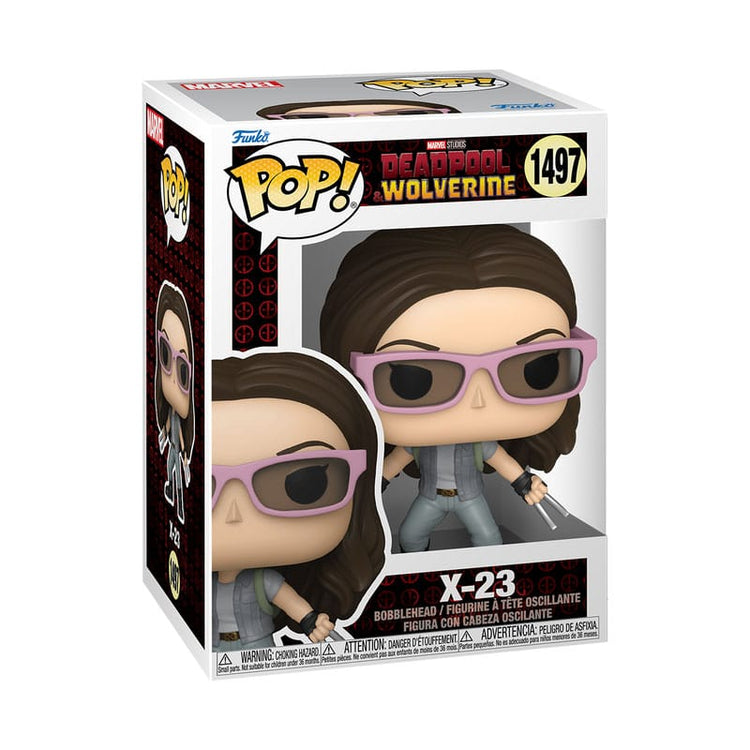 Funko Pop! Marvel #1497 Deadpool 3 POP! Marvel Vinyl Figure X-23