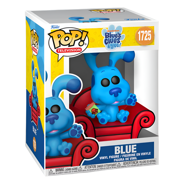 Funko Pop! TV #1725 Blues Clues POP! Premium Vinyl Figure Blue w/couch