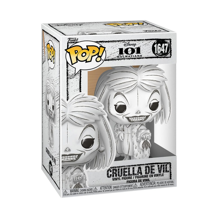 Funko Pop! Disney #1647 Sketched Cruella De Vil