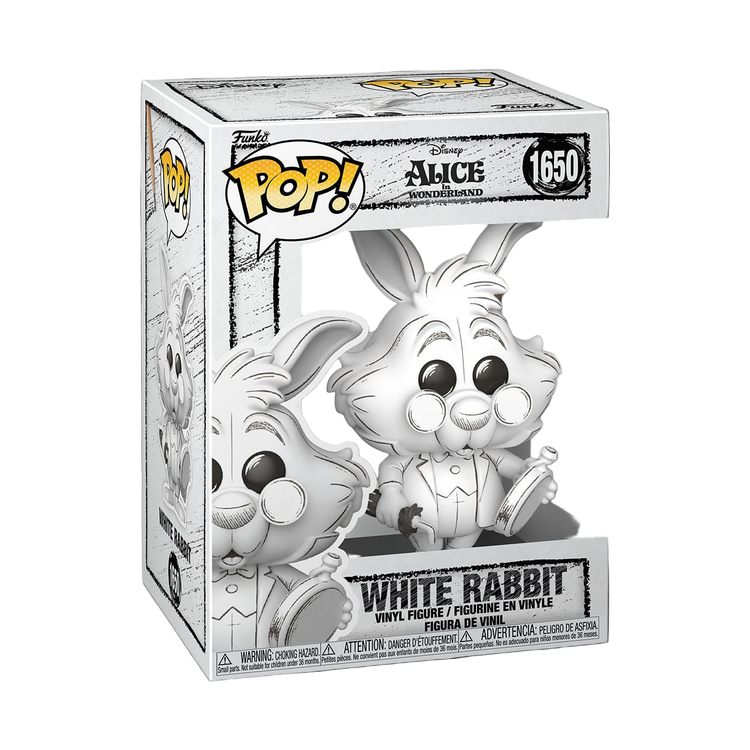 Funko Pop! Disney #1650 Sketched White Rabbit