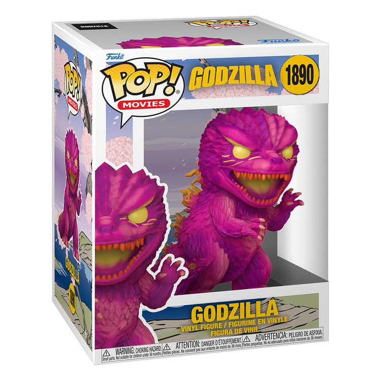 Funko Pop! Movies #1890 Godzilla Art Series POP! Movies Premium Vinyl Figure Pink Godzill