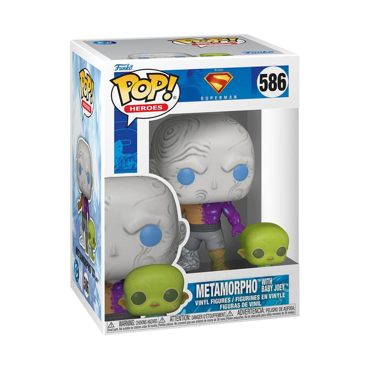 Funko Pop! Movies #586 Superman (2025) POP & Buddy! Metamorpho with Baby Joey