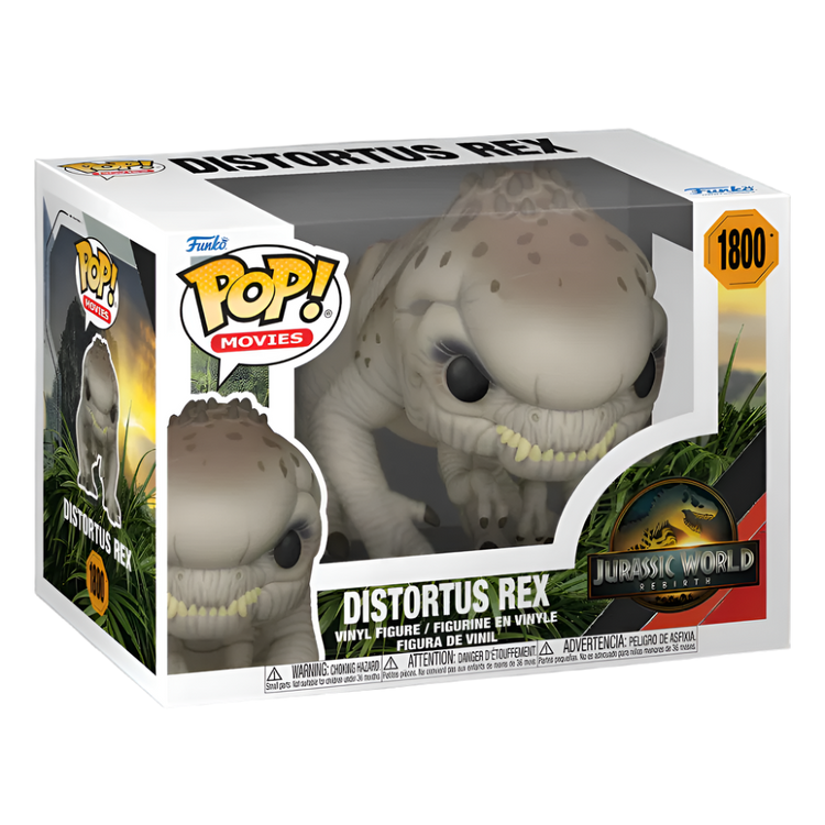 Funko Pop! Movies #1800 Jurassic World Rebirth POP! Movies Vinyl Figure Distortus Rex