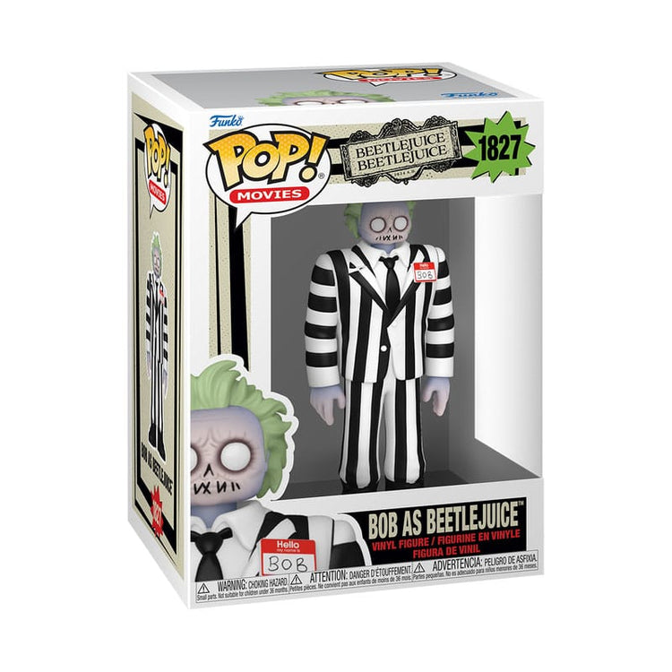 Funko Pop! Movies #1827 Beetlejuice BOB as Beetlejuic