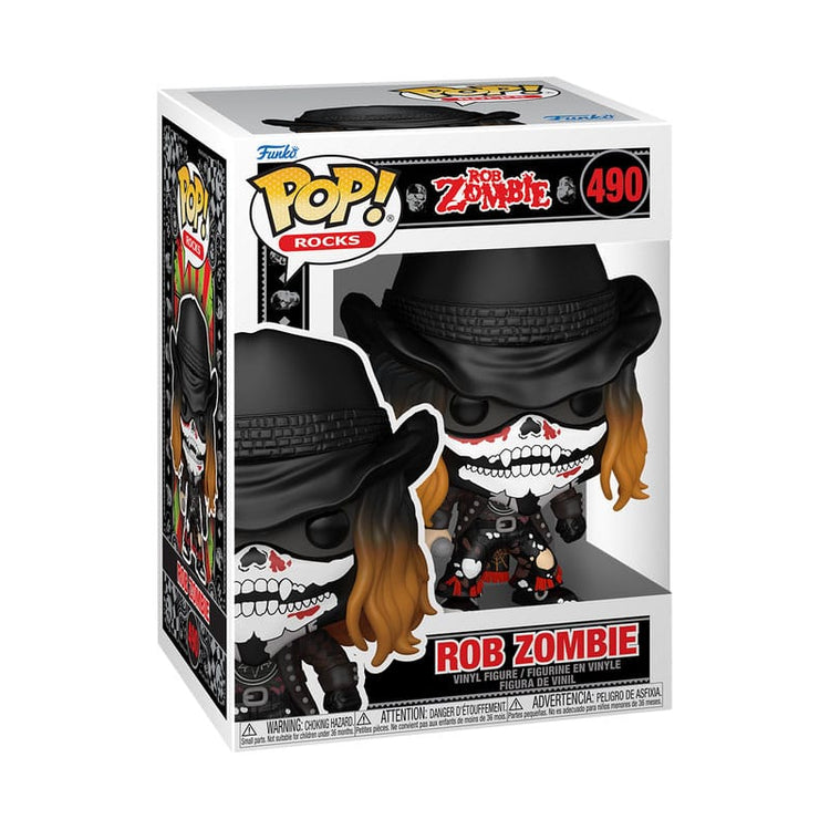 PRE ORDER Funko Pop! Rocks #490 Rob Zombie w/Bandana