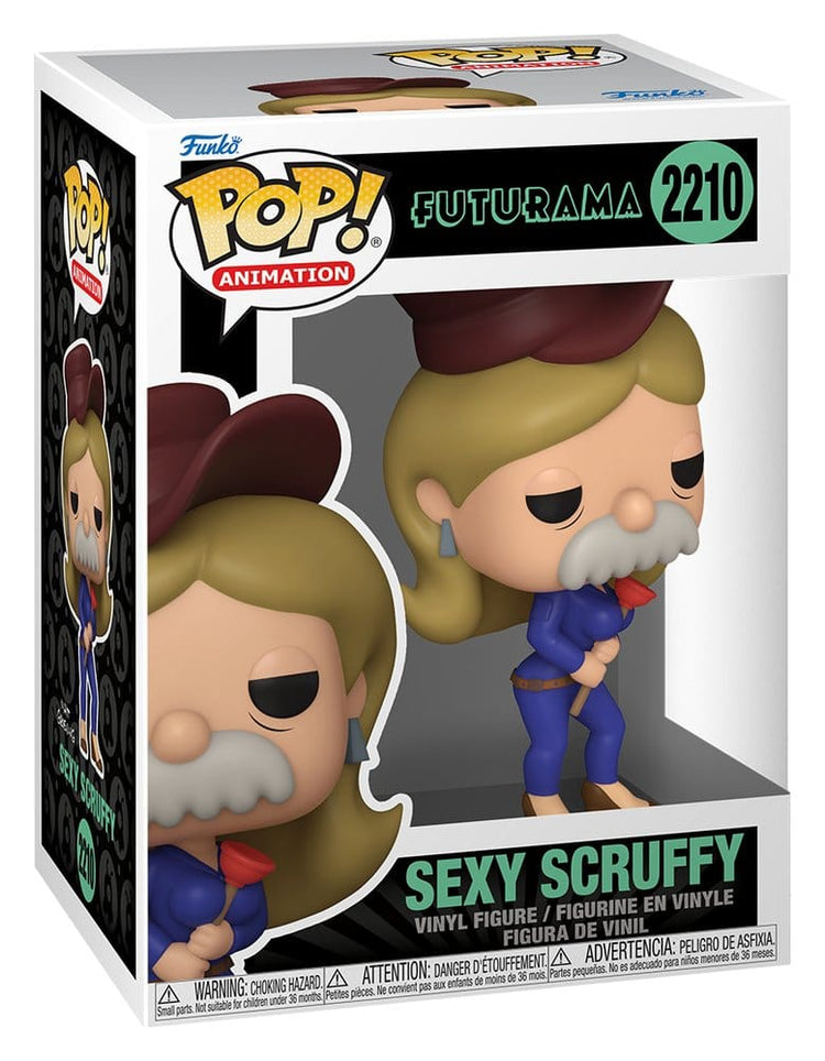 PRE ORDER Funko Pop! Animation #2210 Futurama Sexy Scruffy