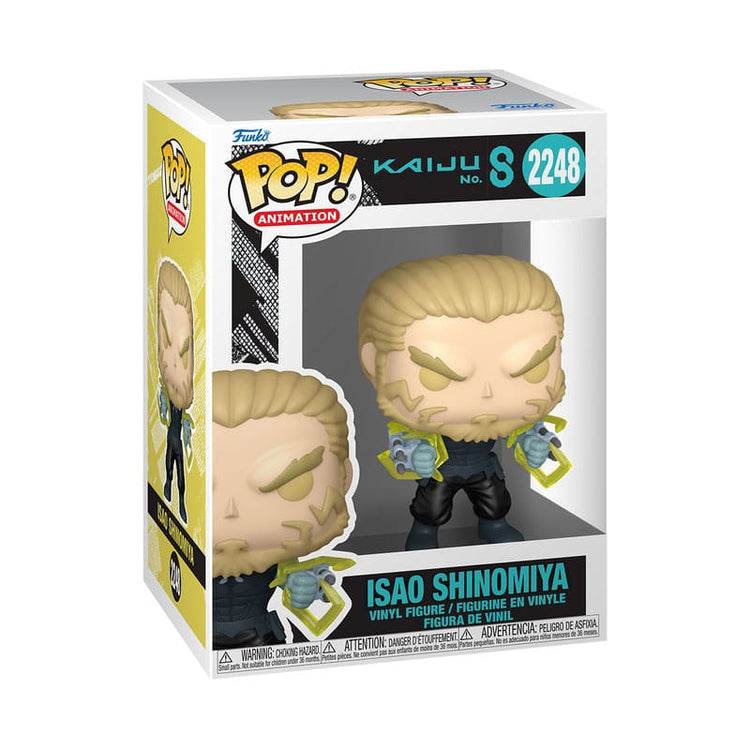 PRE ORDER Funko Pop! Anime #2248 Kaiju No. 8 Isao Shinomiya