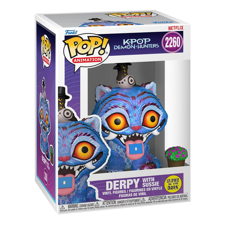 Funko Pop! Animation KPop Demon Hunters Tiger (derpy) w/Bird