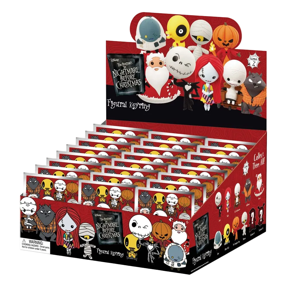 Nightmare before Christmas 3D PVC Bag Clips Series 2