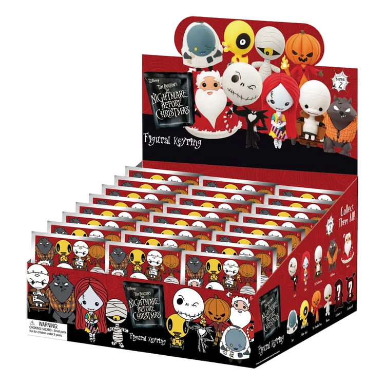Nightmare before Christmas 3D PVC Bag Clips Series 2